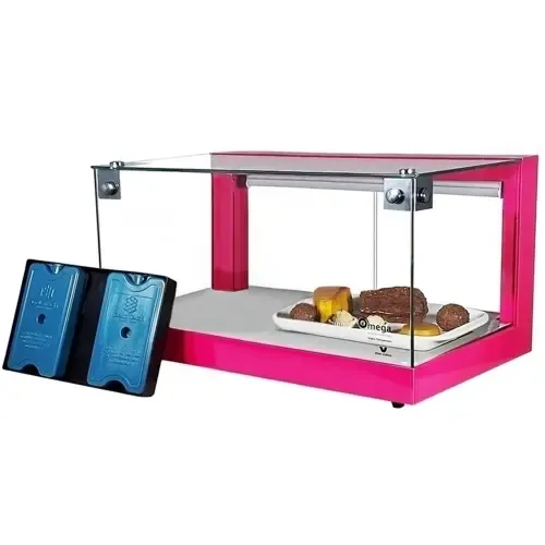 B-VF62 - Vitrine fria Beta 62cm Rosa com ...