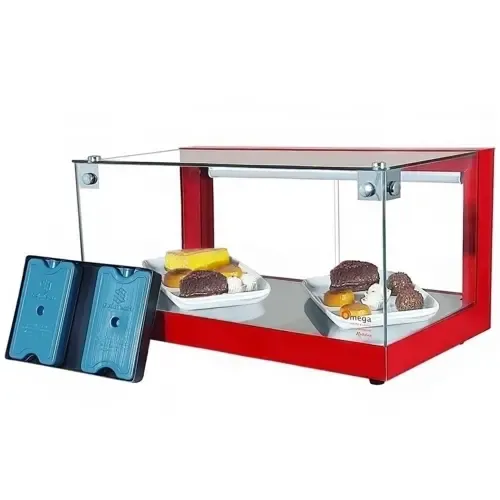 B-VF62 - Vitrine fria Beta 62cm Vermelha ...