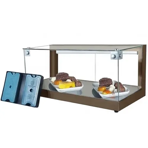 B-VF62 - Vitrine fria Beta 62cm Café com ...
