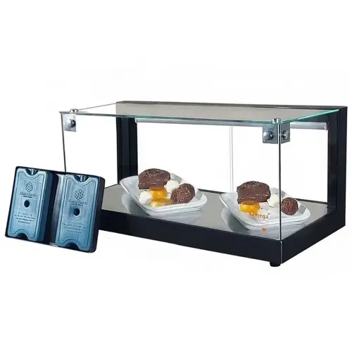 B-VF62 - Vitrine fria Beta 62cm Preta com...