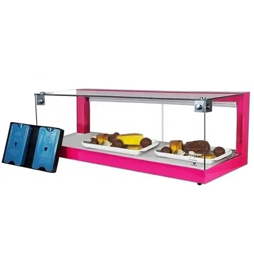B-VF92 - Vitrine fria Beta 92cm Rosa com ...