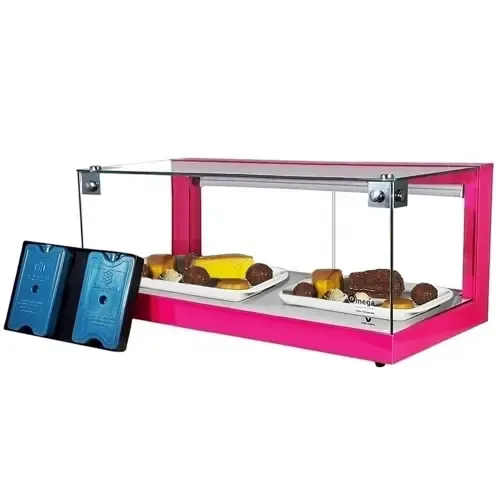 B-VF77 - Vitrine fria Beta 77cm Rosa com ...