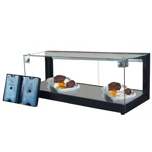 B-VF77 - Vitrine fria Beta 77cm Preta com...