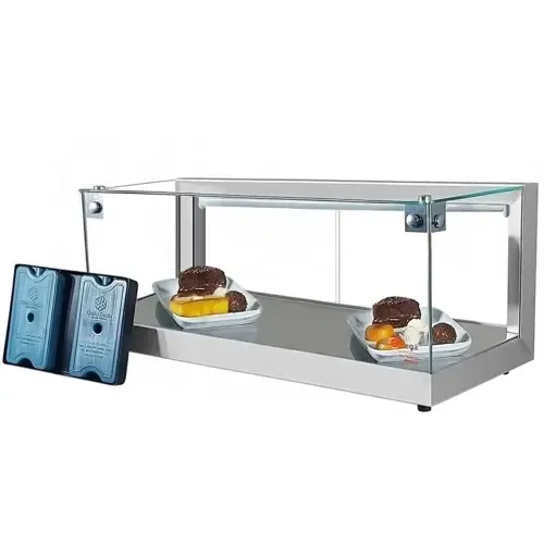 B-VF77 - Vitrine fria Beta 77cm Prata com...