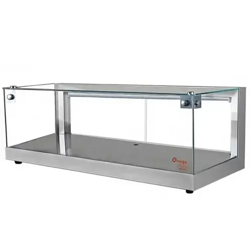 B-VF92 - Vitrine fria Beta 92cm Prata com...