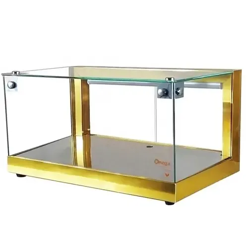 B-VF62 - Vitrine fria Beta 62cm Dourada c...