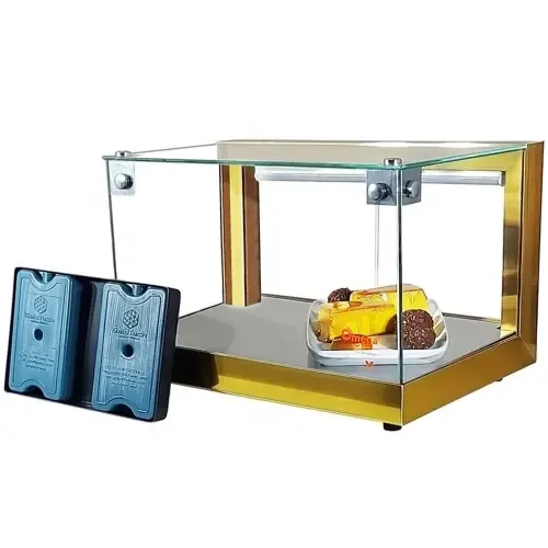 B-VF47 - Vitrine fria Beta 47cm Dourada c...