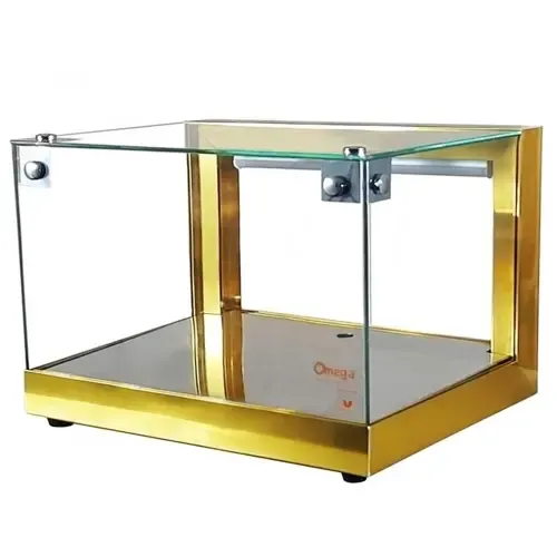 B-VF47 - Vitrine fria Beta 47cm Dourada c...