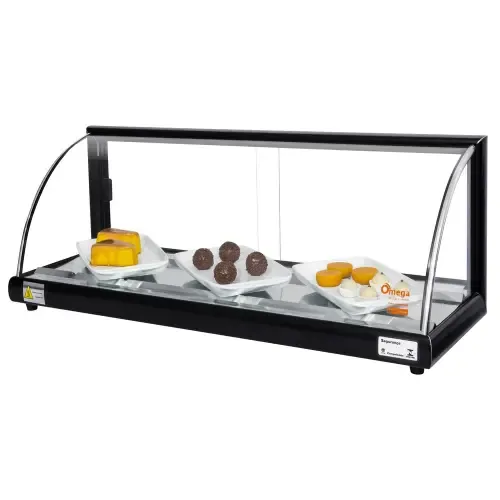 A-VF77 - Vitrine fria Alfa 77cm Preta com...