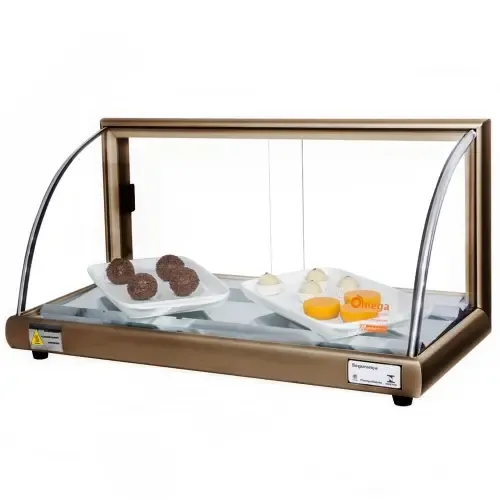 A-VF62 - Vitrine fria Alfa 62cm Café com ...