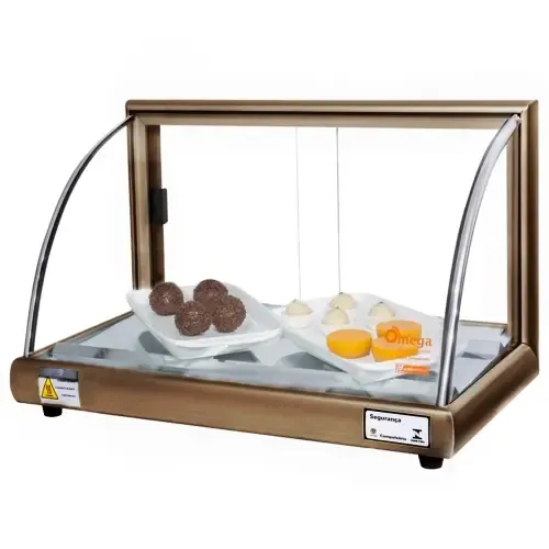 A-VF47 - Vitrine fria Alfa 47cm Café com ...
