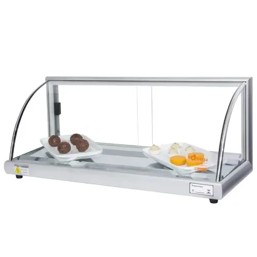 A-VF77 - Vitrine fria Alfa 77cm Prata com...