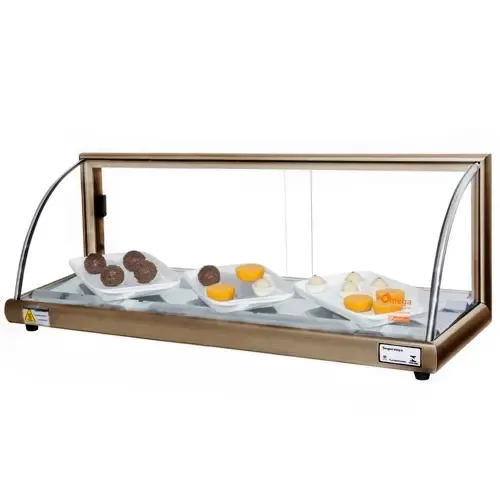 A-VF92 - Vitrine fria Alfa 92cm Café com ...