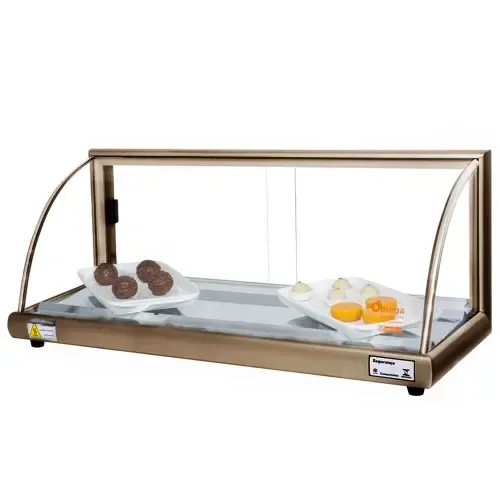 A-VF77 - Vitrine fria Alfa 77cm Café com ...