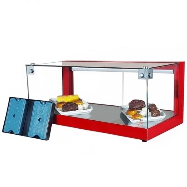 B-VF77 - Vitrine fria Beta 77cm Vermelha ...