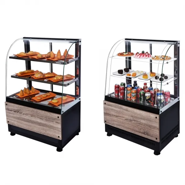 Combo DSQ Vitrine Quente Standard Preta e...