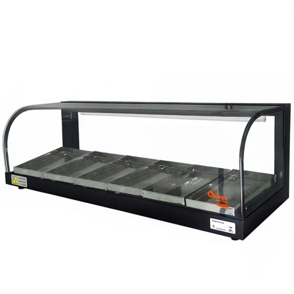 G-VN92 - Vitrine Neutra Gama 92cm Preta -...