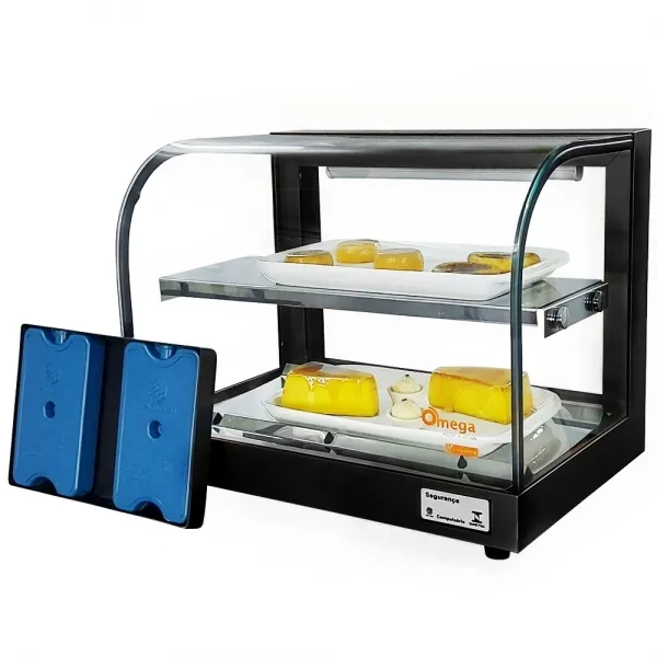 G-VFD47 - Vitrine fria Gama 47cm Dupla Pr...
