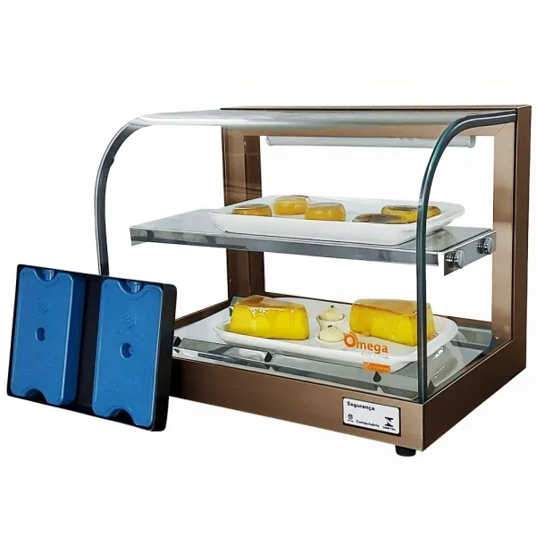 G-VFD47 - Vitrine fria Gama 47cm Dupla Ca...