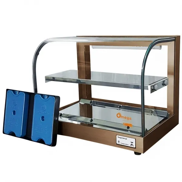 G-VFD47 - Vitrine fria Gama 47cm Dupla Ca...