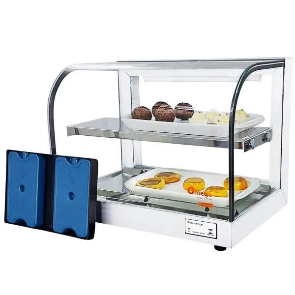 G-VFD47 - Vitrine fria Gama 47cm Dupla Br...