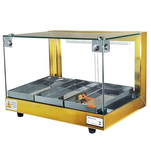 B-VN47 - Vitrine Neutra Beta 47cm Dourada...