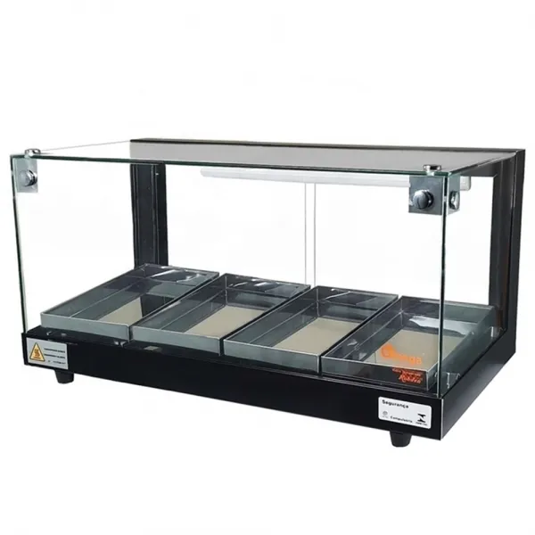 B-VN62 - Vitrine Neutra Beta 62cm Preta -...
