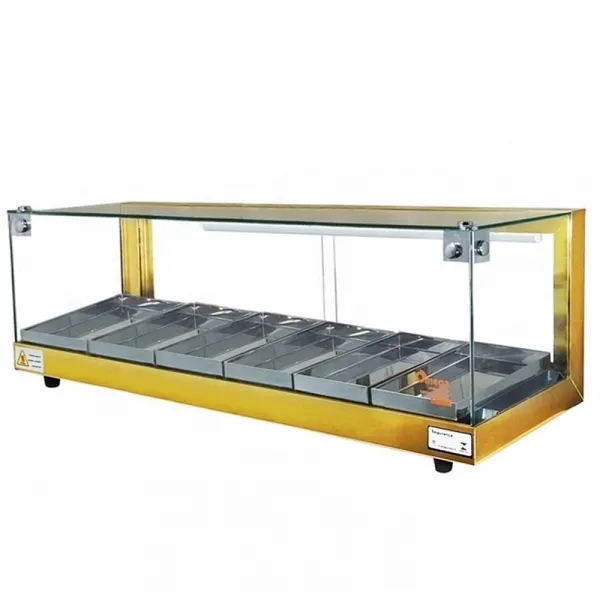 B-VN92 - Vitrine Neutra Beta 92cm Dourada...