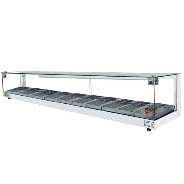 B-VN150 - Vitrine Neutra Beta 1,50m Branc...