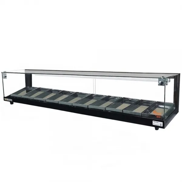 B-VN150 - Vitrine Neutra Beta 1,50m Preta...