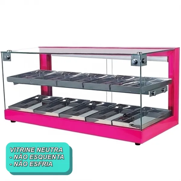 B-VND77 - Vitrine Neutra Beta Dupla 77cm ...