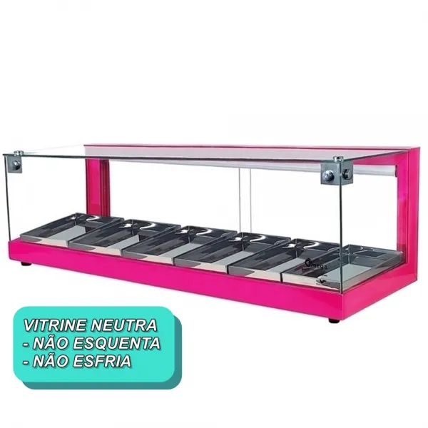 B-VN92 - Vitrine Neutra Beta 92cm Rosa - ...