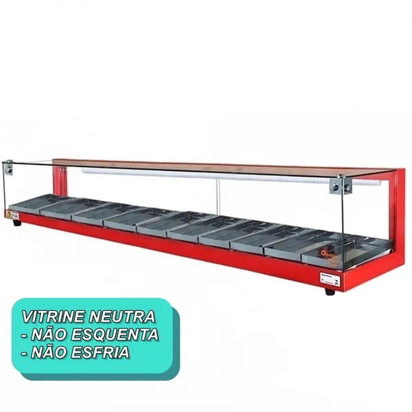 B-VN150 - Vitrine Neutra Beta 1,50m Verme...