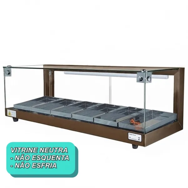 B-VN92 - Vitrine Neutra Beta 92cm Café - ...