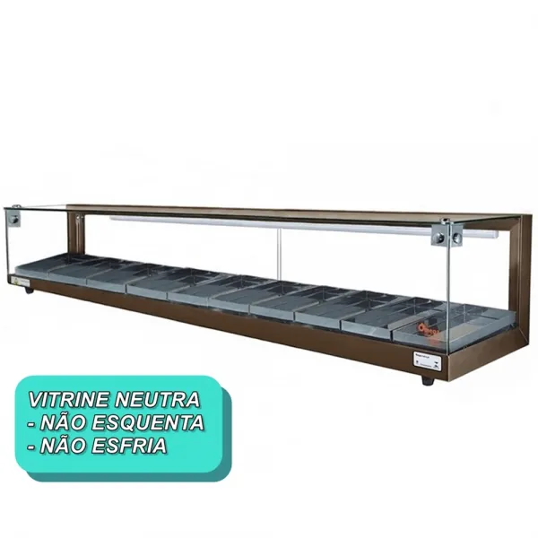 B-VN150 - Vitrine Neutra Beta 1,50m Café ...