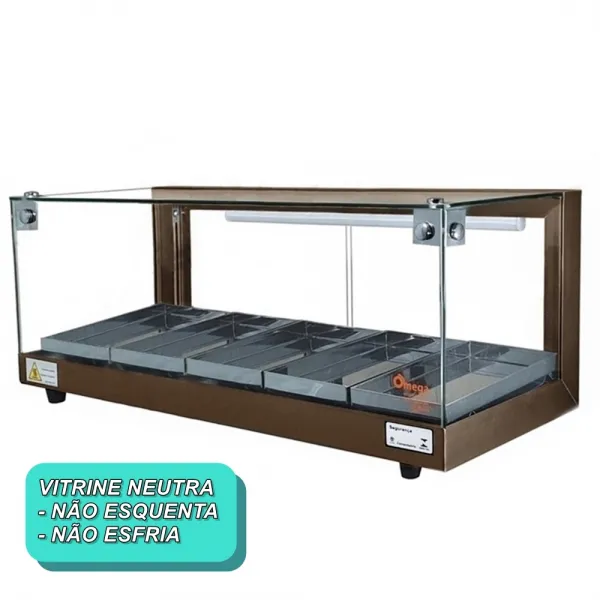 B-VN77 - Vitrine Neutra Beta 77cm Café - ...