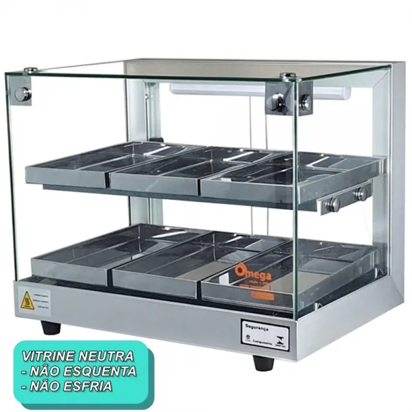 B-VND47 - Vitrine Neutra Beta Dupla 47cm ...