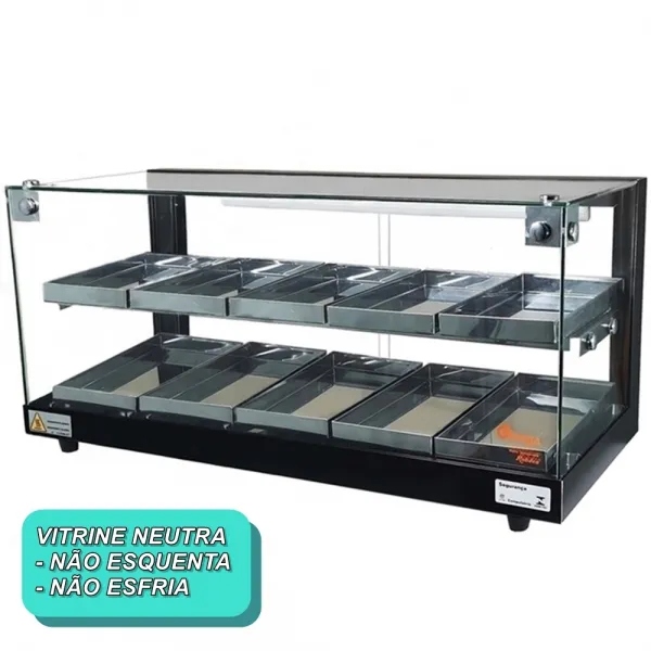 B-VND77 - Vitrine Neutra Beta Dupla 77cm ...