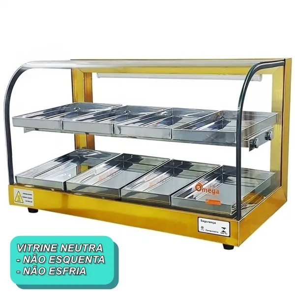 G-VND62 - Vitrine Neutra Gama Dupla 62cm ...