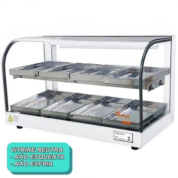 G-VND62 - Vitrine Neutra Gama Dupla 62cm ...