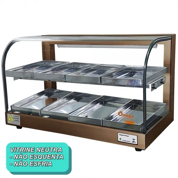 G-VND62 - Vitrine Neutra Gama Dupla 62cm ...
