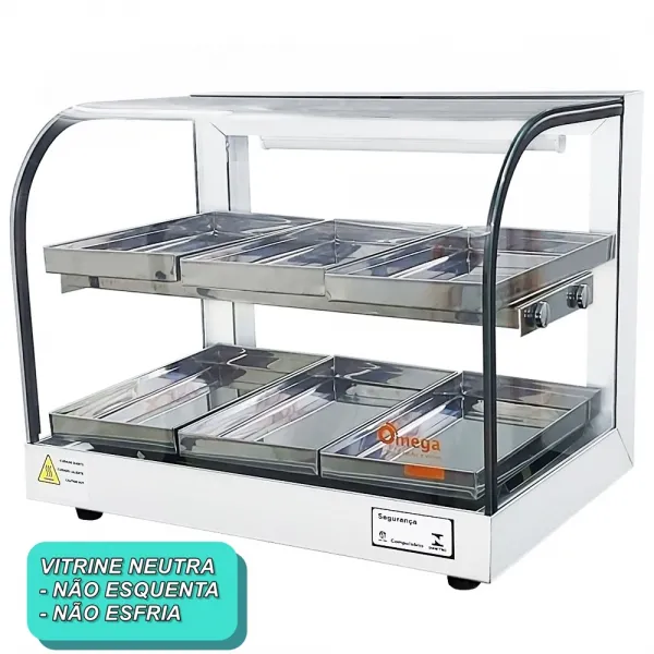 G-VND47 - Vitrine Neutra Gama Dupla 47cm ...