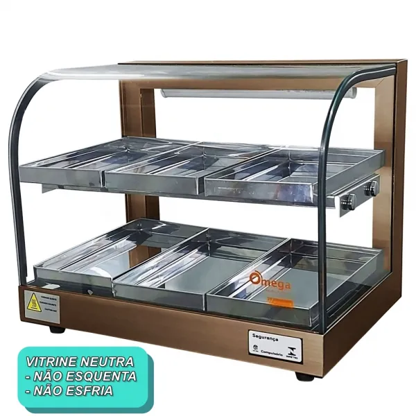 G-VND47 - Vitrine Neutra Gama Dupla 47cm ...
