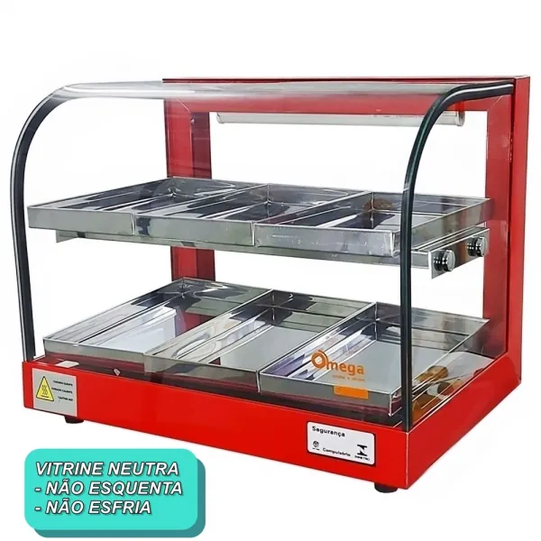 G-VND47 - Vitrine Neutra Gama Dupla 47cm ...
