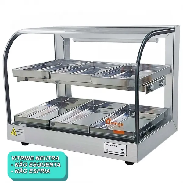 G-VND47 - Vitrine Neutra Gama Dupla 47cm ...