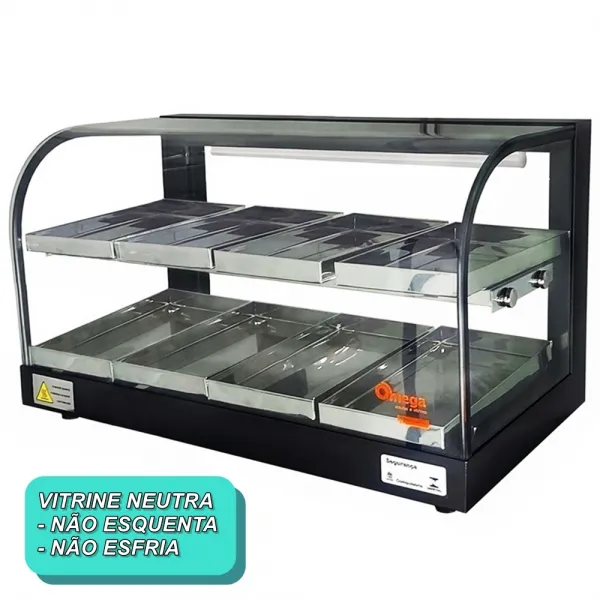 G-VND62 - Vitrine Neutra Gama Dupla 62cm ...