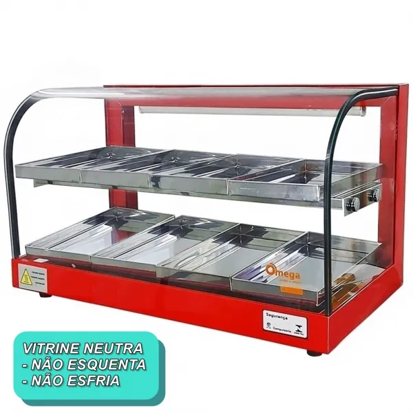 G-VND62 - Vitrine Neutra Gama Dupla 62cm ...