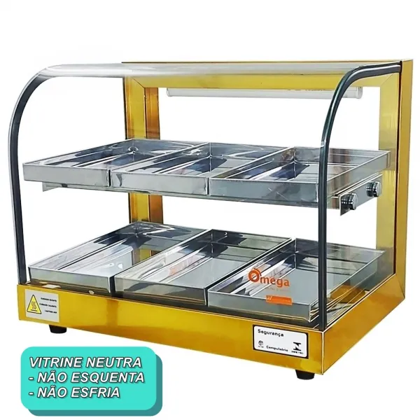 G-VND47 - Vitrine Neutra Gama Dupla 47cm ...