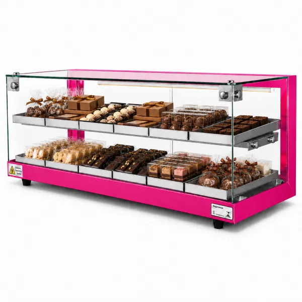 B-VND92 - Vitrine Neutra Beta Dupla 92cm ...