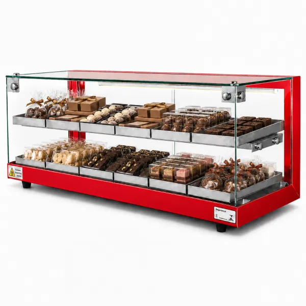 B-VND92 - Vitrine Neutra Beta Dupla 92cm ...